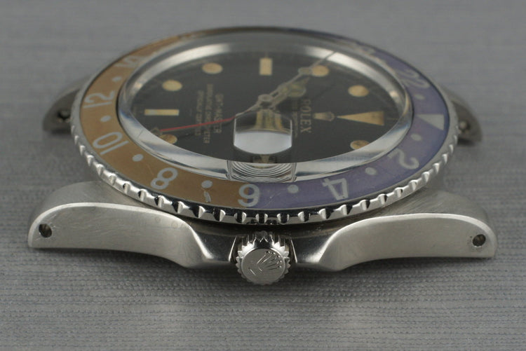 1963 Rolex GMT 1675 PCG Gilt UNDERLINE