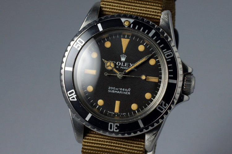 1967 Rolex Submariner 5513 Meters First
