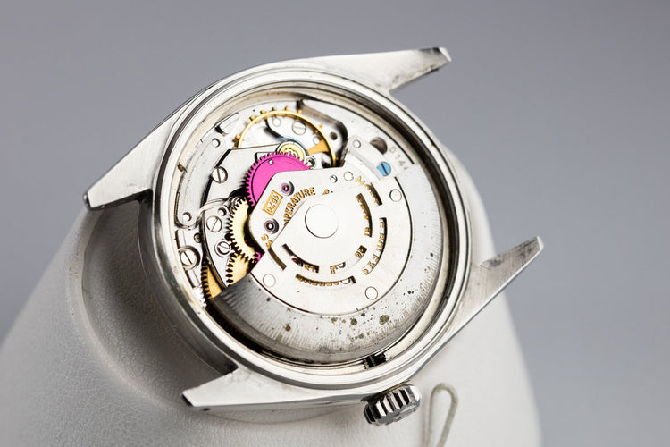 1968 Rolex DateJust 1601 with Silver No Lume "Wide Boy" Dial