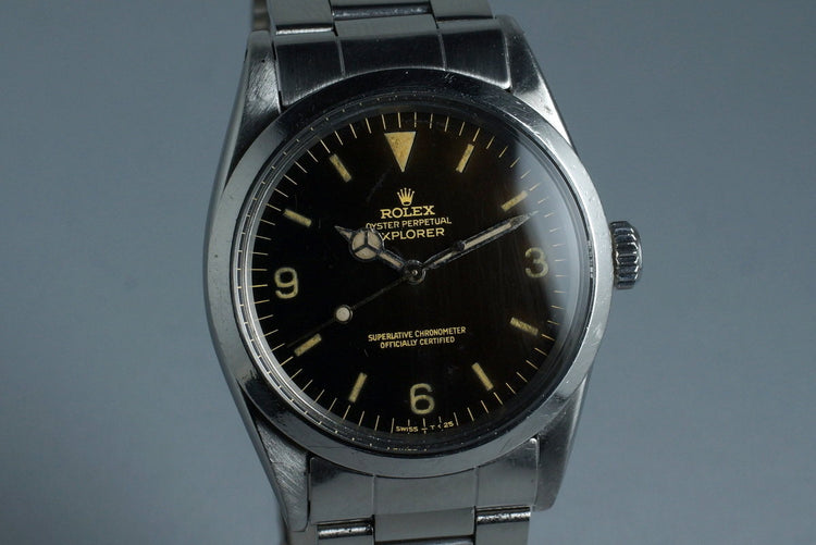 1964 Rolex Explorer 1 1016 with Tropical Gilt Dial