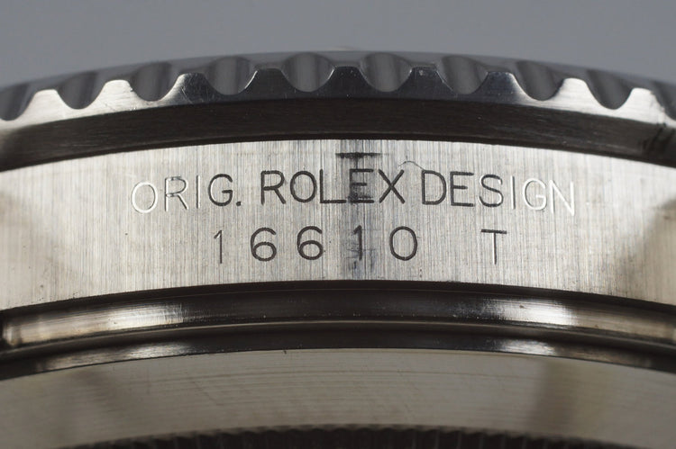 2006 Rolex Submariner 16610 with Box and Papers