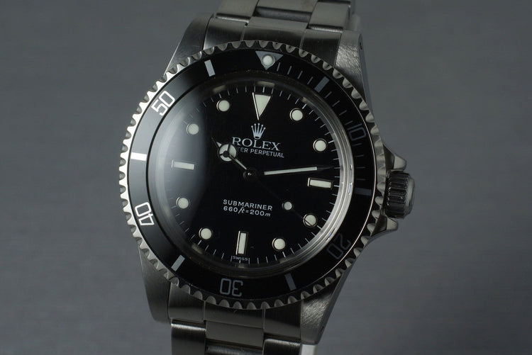1982 Rolex Submariner 5513