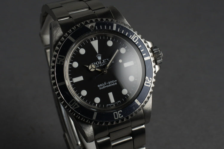 Rolex Submariner 5513 Mark 1 Maxi