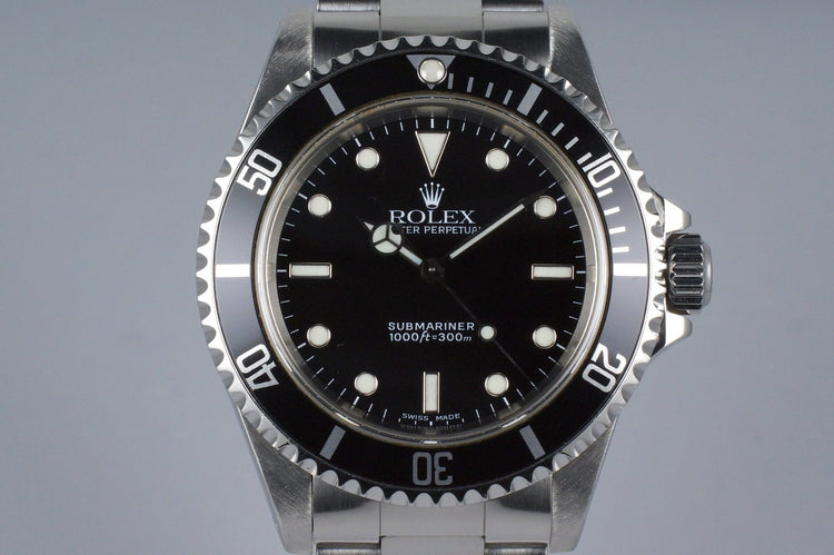 1999 Rolex Submariner 14060