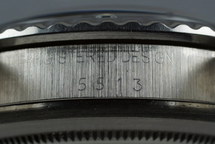 1978 Rolex Submariner 5513 with Serif Dial