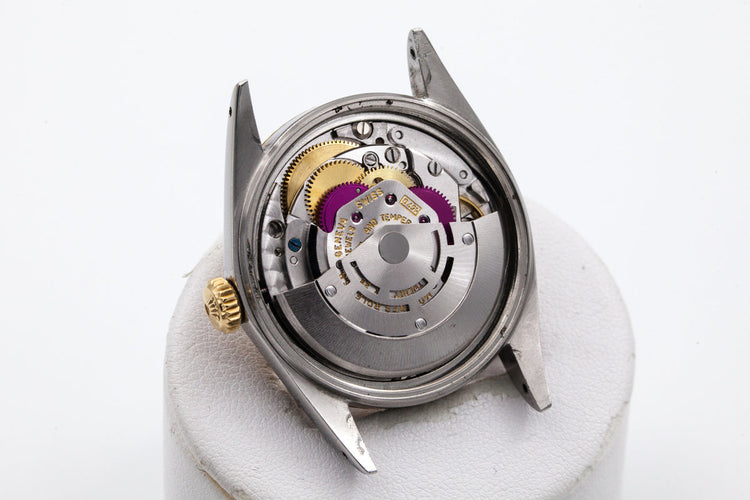 1969 Rolex Two Tone DateJust 1601 Silver Dial