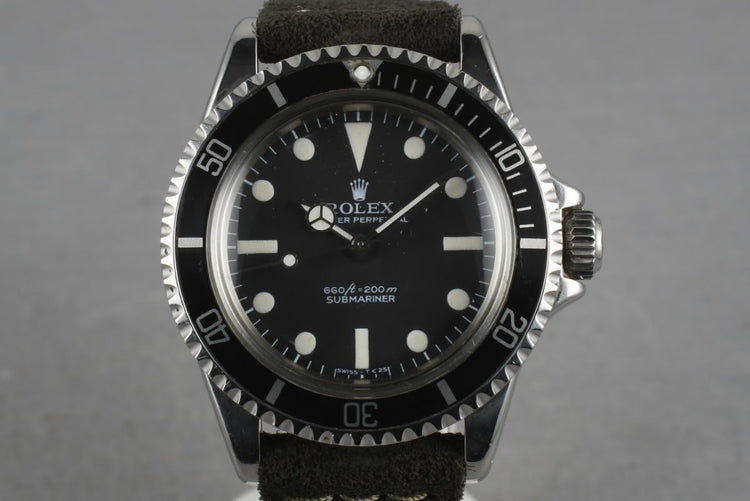 1970 Rolex Submariner 5513