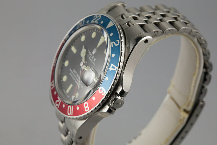 1966 Rolex GMT 1675 Mark 0 Dial