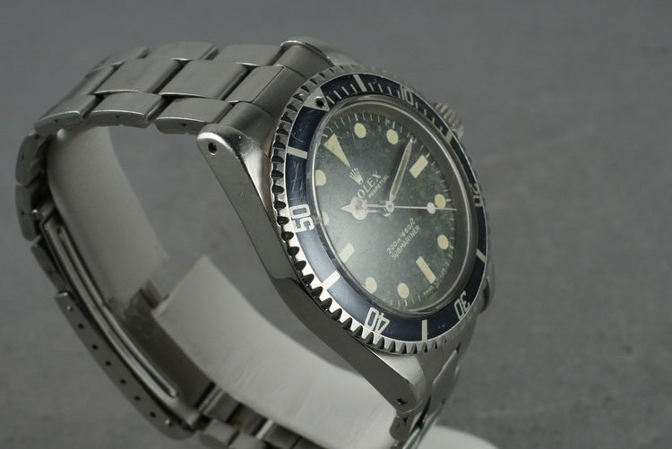 1967 Rolex Submariner 5513 Meters First