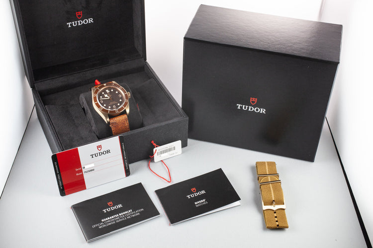 2017 Tudor Bronze Heritage Black Bay 79250BM with Box and Papers