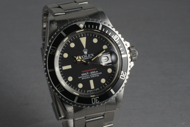 Rolex Red Submariner 1680 Mark VI
