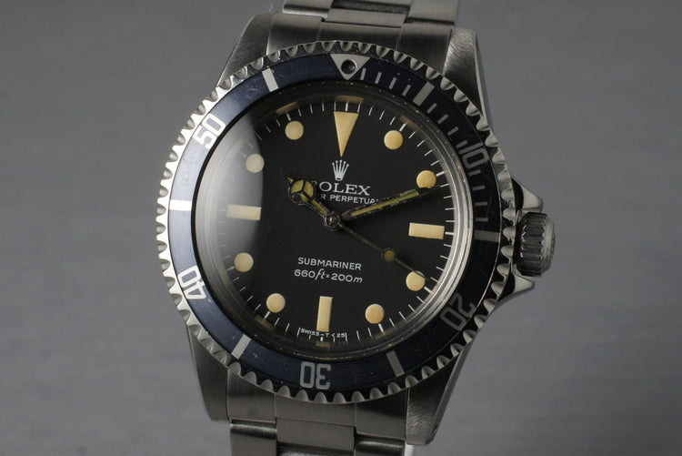 1979 Rolex Submariner 5513 Mark II Maxi Dial