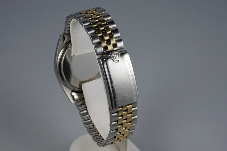 1967 Rolex Two Tone DateJust 1601 Silver Dial