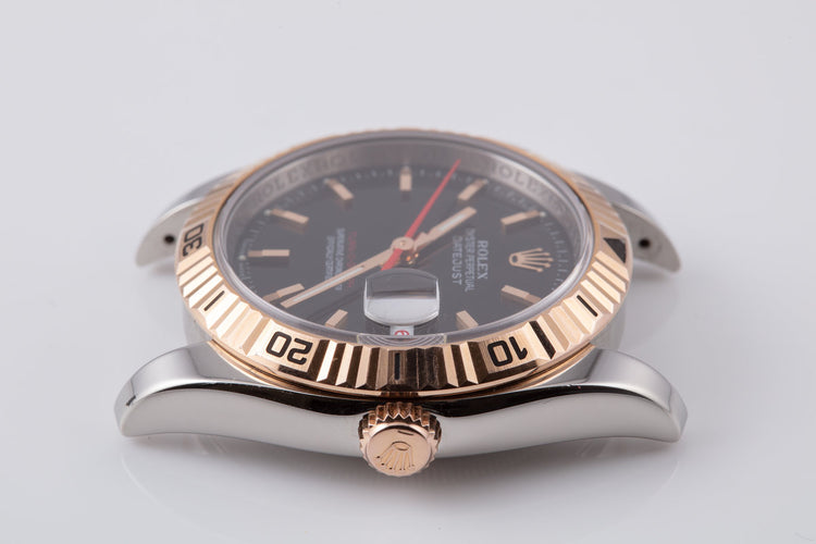 2006 Rolex Two Tone RG DateJust 116261 Turn-O-Graph with Box and Card