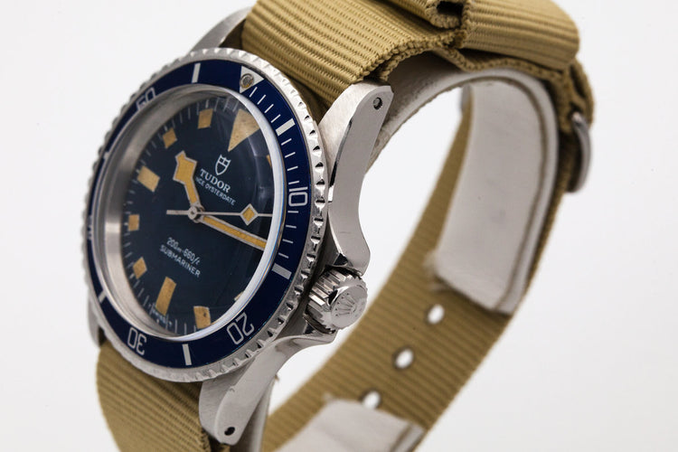 1975 Tudor Blue Submariner 9411/0 Snowflake