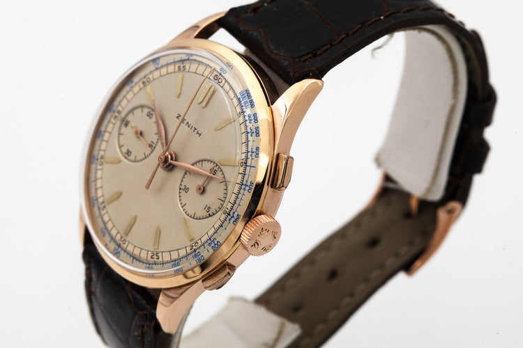 Zenith 18K Rose Gold Chronograph