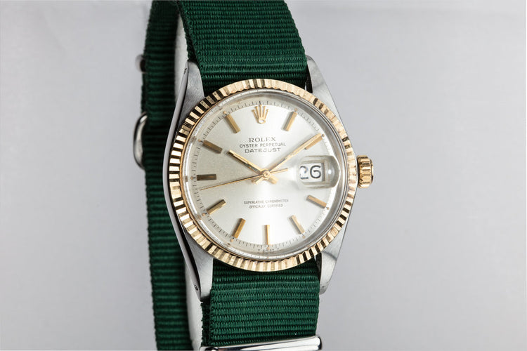 1969 Rolex Two-Tone DateJust 1601Silver Dial