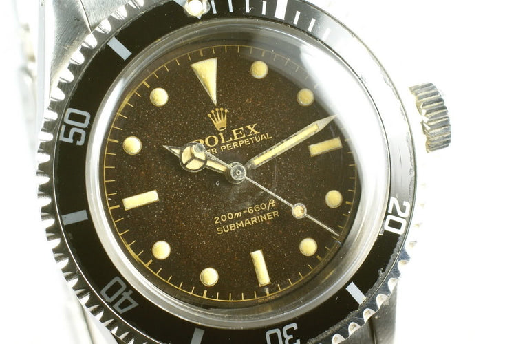 Rolex Submariner 5512 PCG with Chapter Ring Tropical Dial