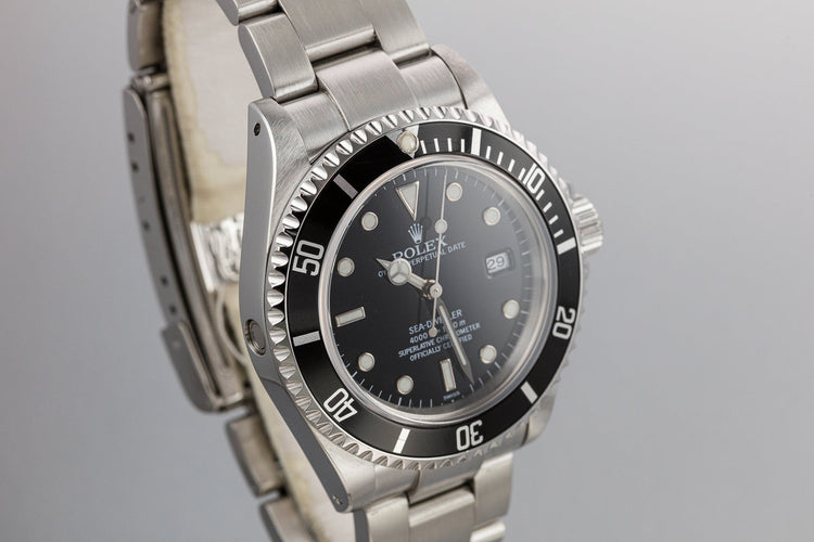 1999 Rolex Sea-Dweller 16600 with "SWISS" Only Dial