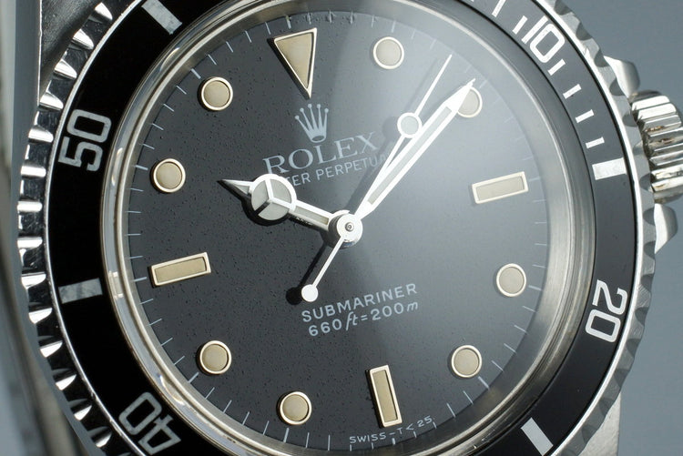 1989 Rolex Submariner 5513