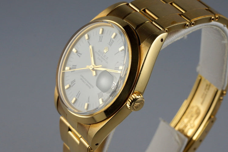 1975 Rolex YG Date 1500