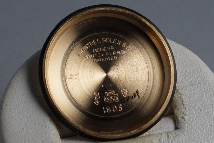 1968 Rolex Rose Gold Day-Date 1803