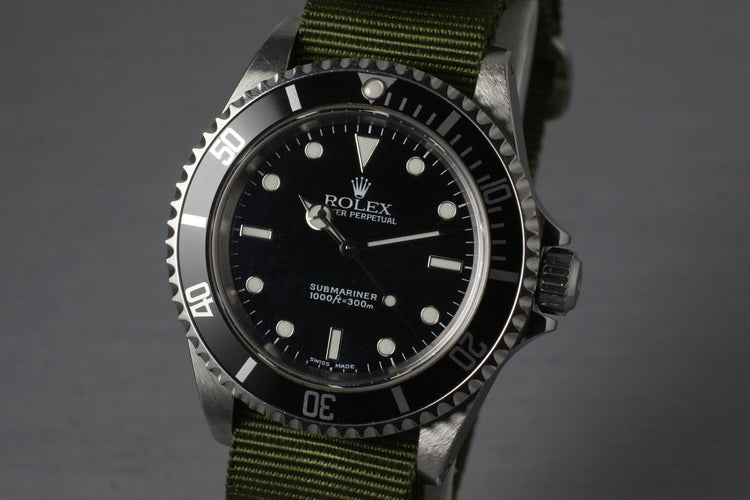 2001 Rolex Submariner 14060M