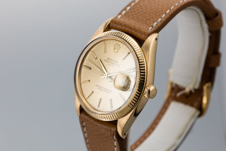 1978 Rolex 18K Date 1503