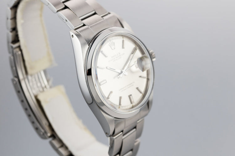 1969 Rolex DateJust 1600 Silver Dial
