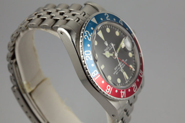1966 Rolex GMT 1675 Mark 0 Dial