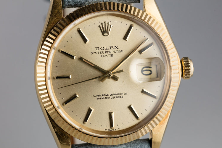 1969 Rolex 18K Date 1503