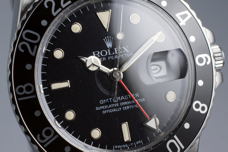 1984 Rolex GMT 16750 No-Date Dial