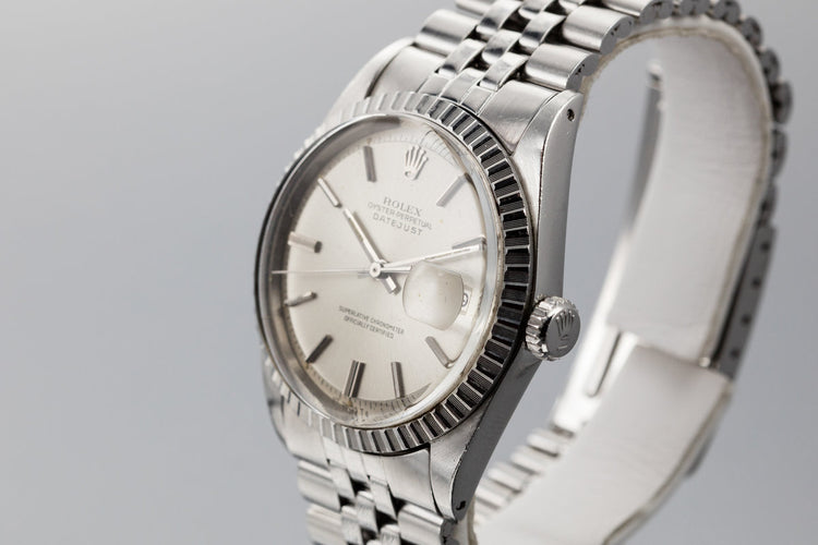 1972 Rolex DateJust 1603 with Silver Sigma Dial