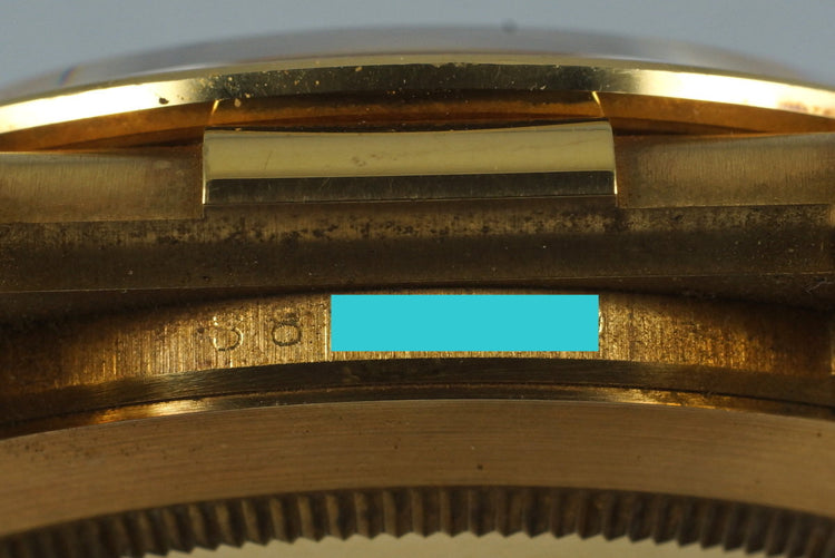 1995 Rolex YG Zenith Daytona 16518 White Arabic Dial with Box and Papers