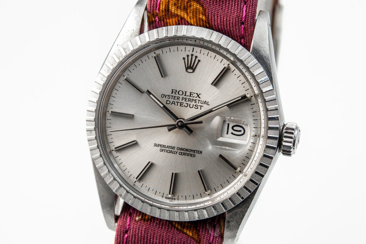 1985 Rolex DateJust 16030 Silver Dial