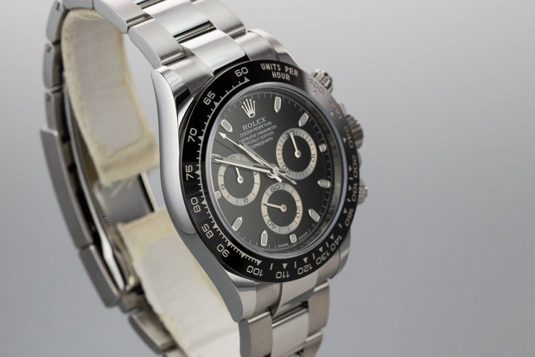 2018 Rolex Daytona 116500LN Black Dial with Box and Papers