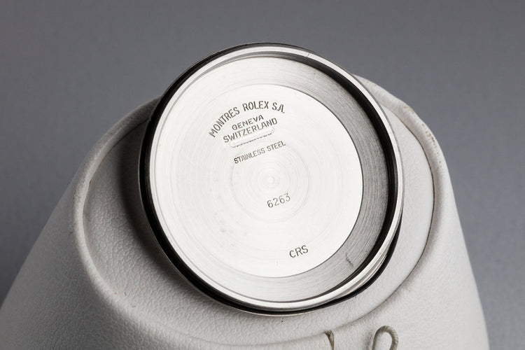 1982 Rolex "Big Red" Daytona 6263 Silver Dial