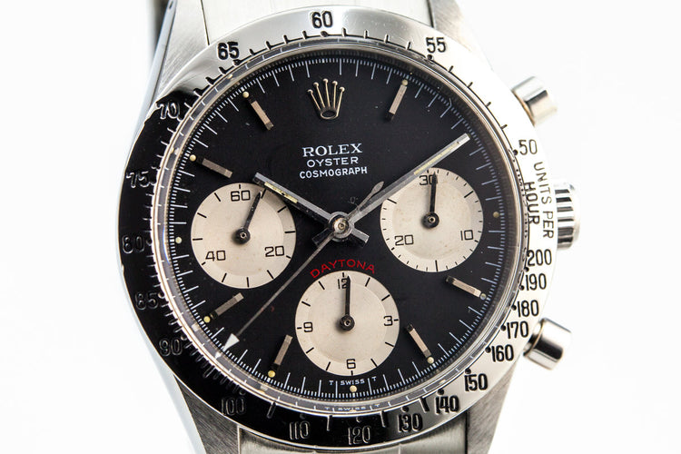 1970 Rolex Daytona 6262 with Small Red Daytona Service Dial