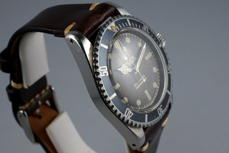 1961 Rolex Submariner 5512 PCG Gilt Chapter Ring Dial