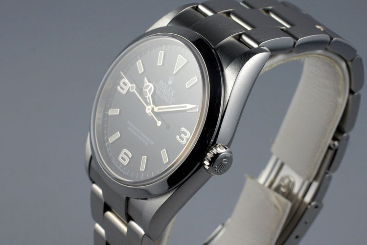 2007 Rolex Explorer 114270 with Box and Papers