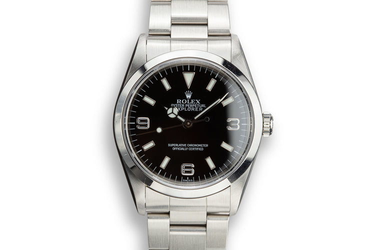 1999 Rolex Explorer 14270 "SWISS" Only Dial