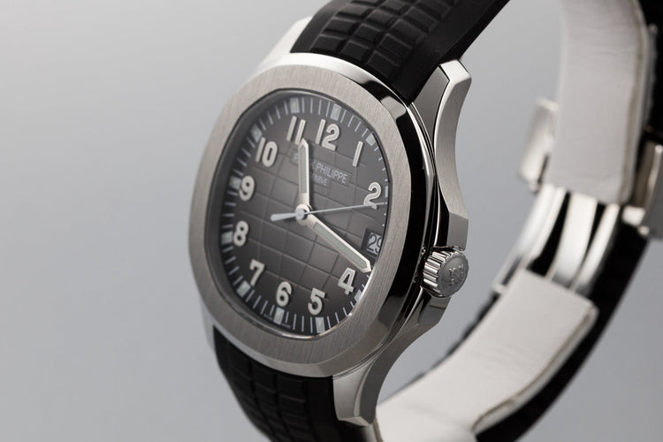 2017 Patek Philippe Aquanaut 5167A-001 with Box and Papers