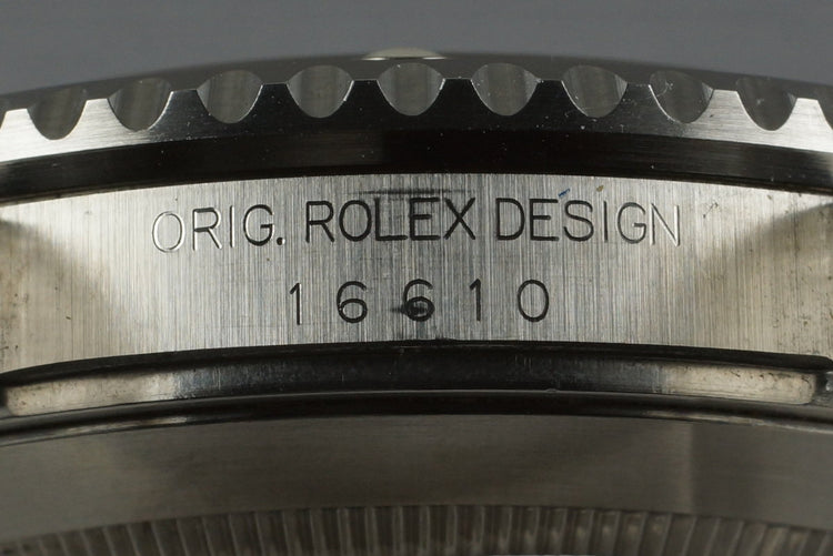 1997 Rolex Submariner 16610
