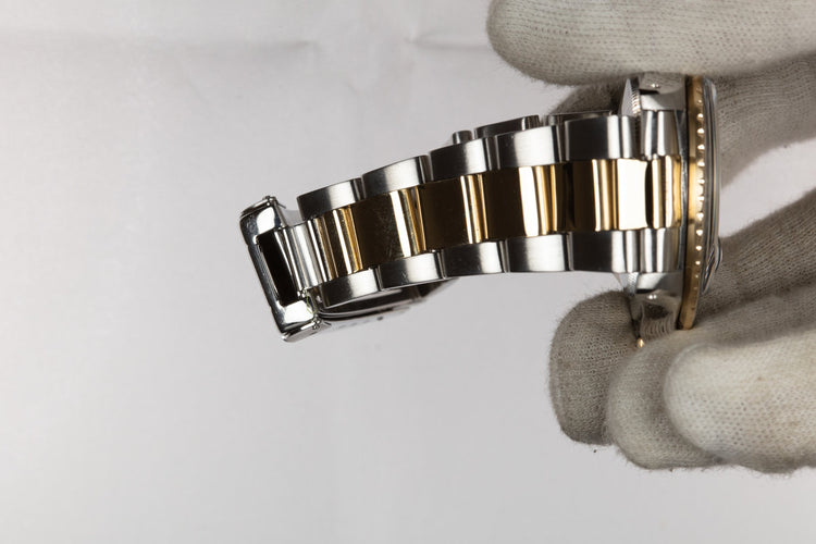 1981 Rolex Two-Tone GMT-Master 16753 Black Nipple Dial with Box and Papers