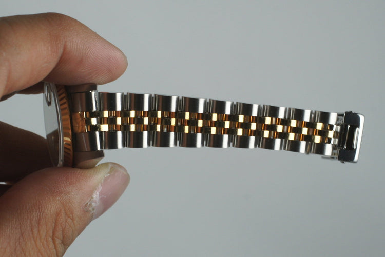 1993 Ladies Rolex Two Tone Datejust 69173 Factory Diamond Dial with Box and Papers