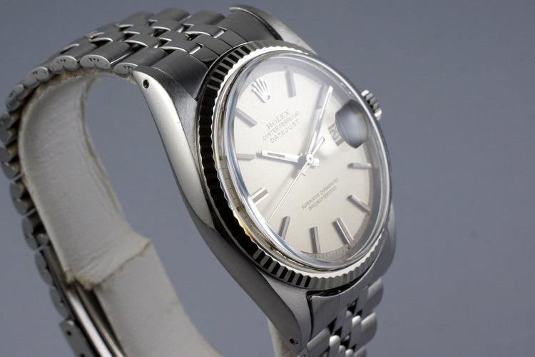 1971 Rolex DateJust 1601 Silver Dial