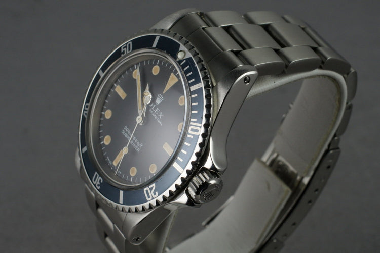 1967 Rolex Submariner 5513 with Box and Papers