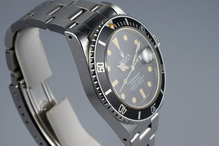 1981 Rolex Submariner 16800