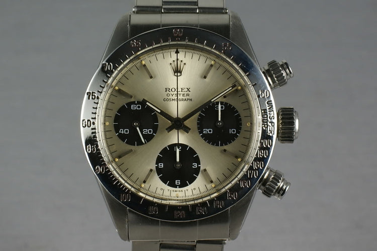 Rolex Daytona Ref 6265 Silver Sigma Dial