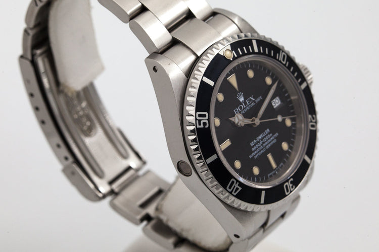 1991 Rolex Sea Dweller 16600